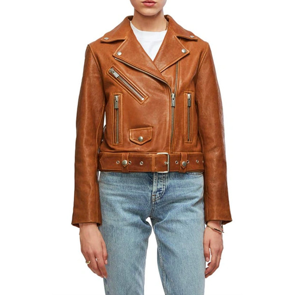Anine Bing Jackets & Blazers - ANINE BING Benjamin Leather Moto Jacket